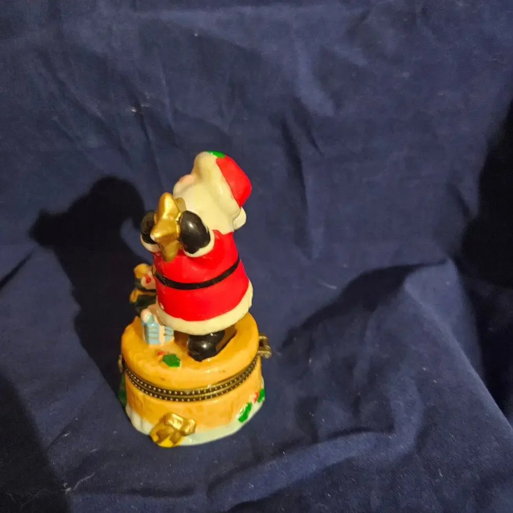 Santa Star Hinged Trinket